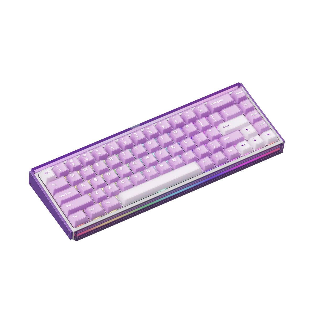 Akko RAY68-HE Purple 68% Wireless Hall-Effect Gaming Keyboard - AstroAim Switch