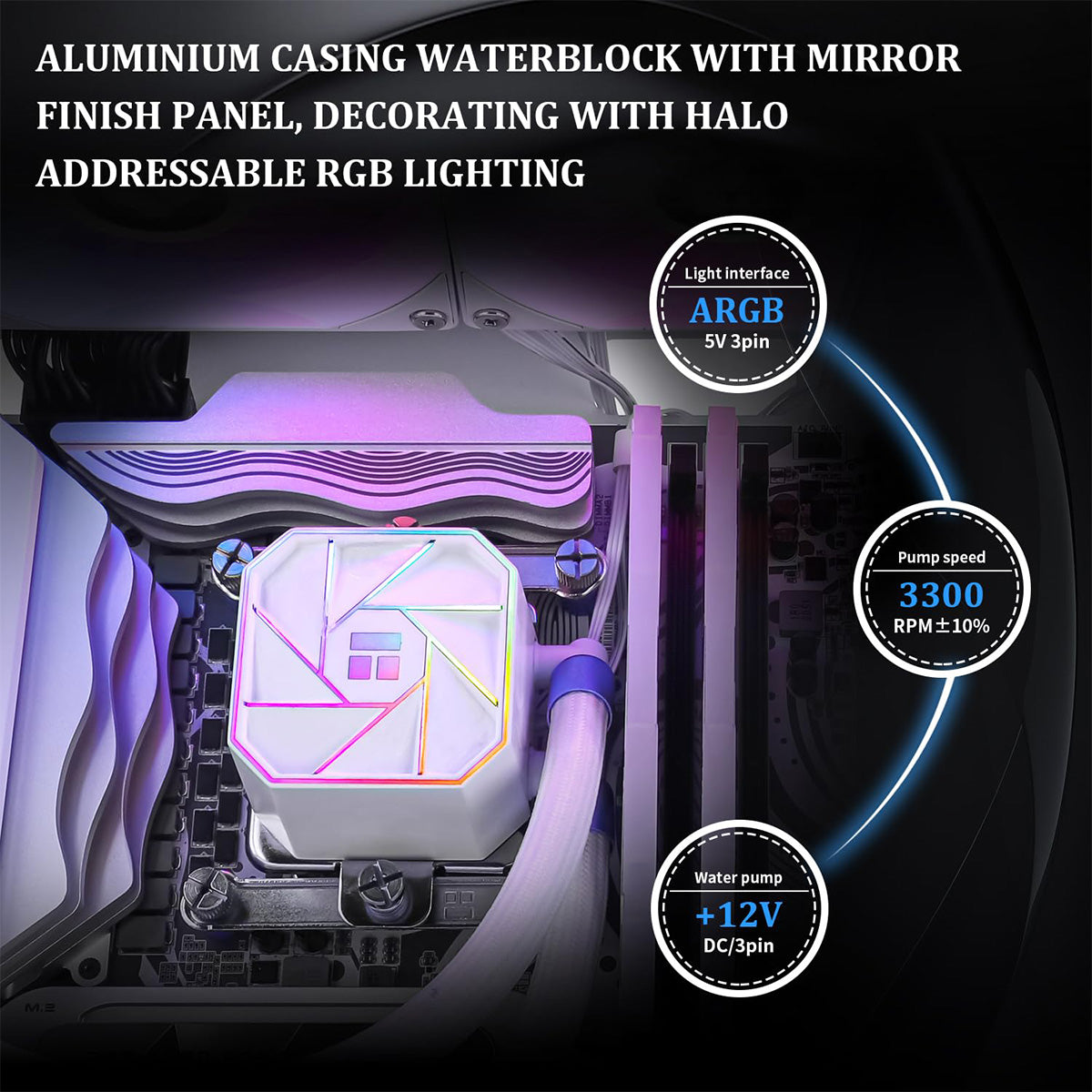 Thermalright Aqua Elite 360 White ARGB V3 360mm AIO Liquid CPU Cooler