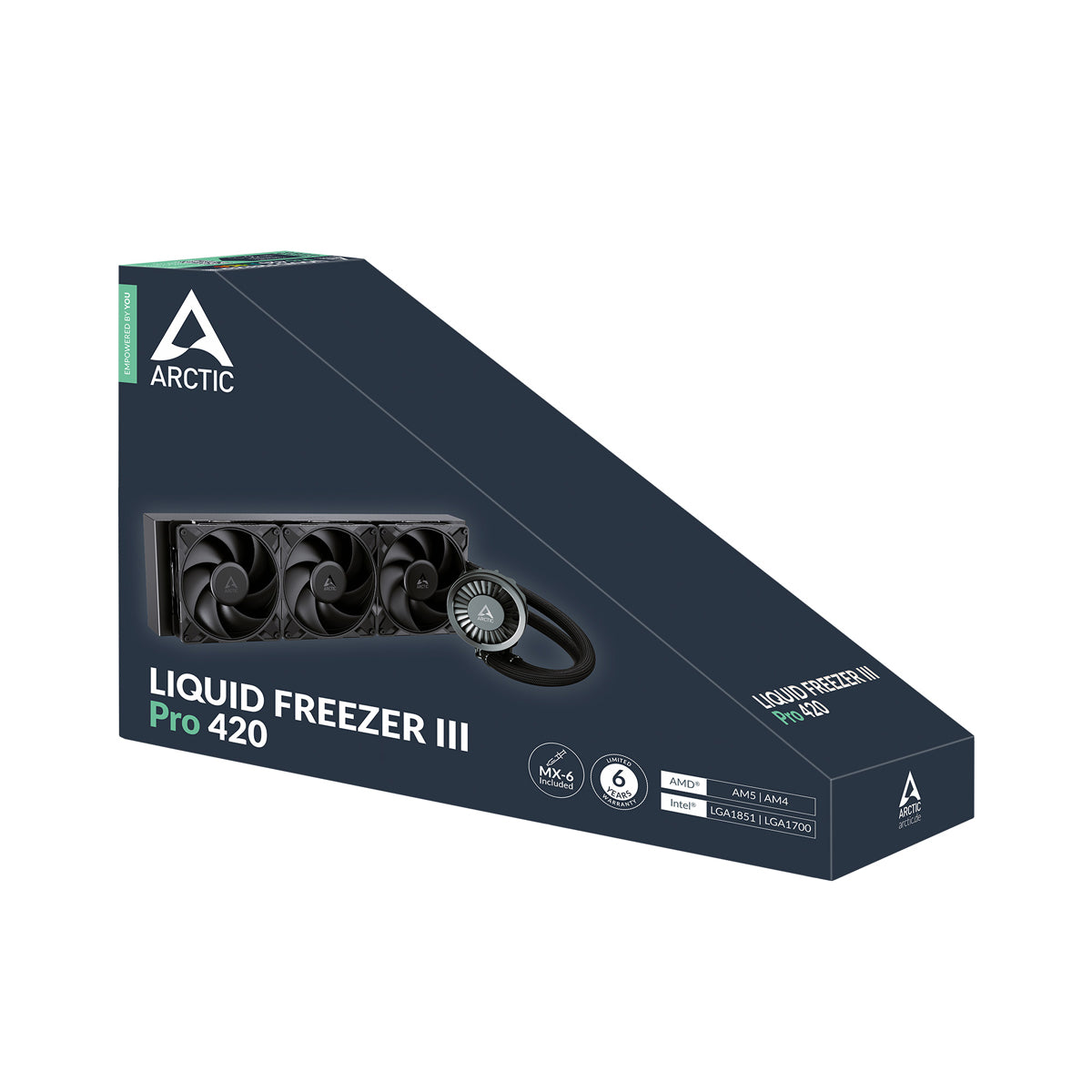 Arctic Liquid Freezer III PRO 420 AIO CPU Cooler - Black