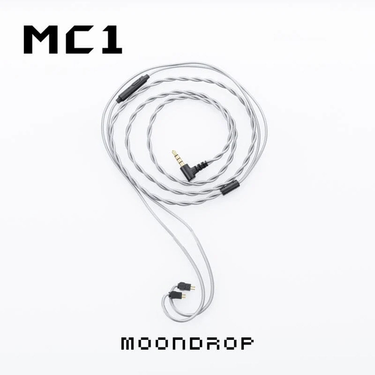 Moondrop MC1 0.78mm 2-Pin to 3.5mm Upgrade Cable with Inline Mic
