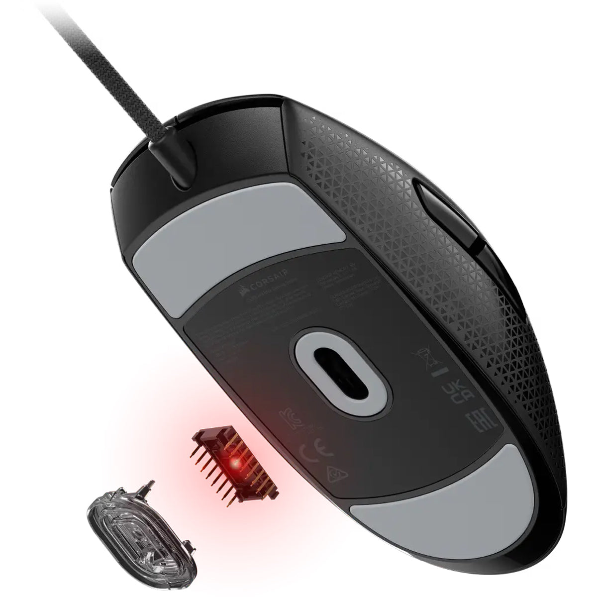 Corsair M55 Lightweight Wired Gaming Mouse - Black
