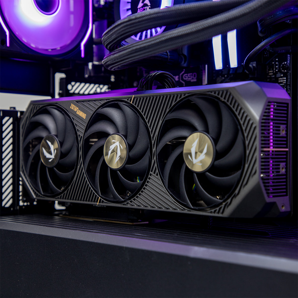 Entropy RTX 5070 Ryzen 7 7800X3D Gaming PC - BLACK