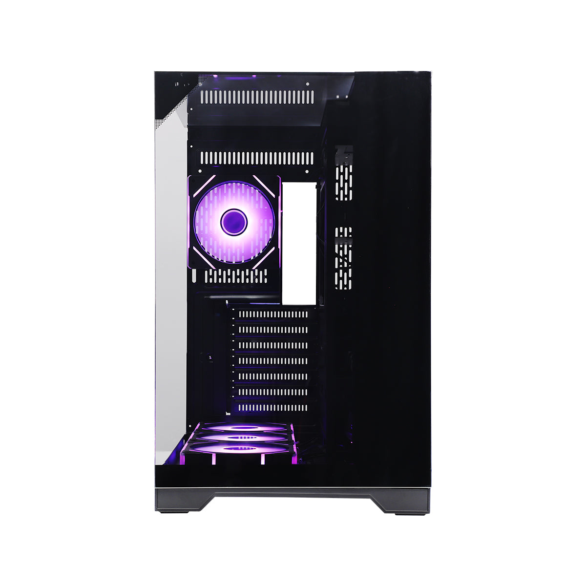 CL Lucent S3 USB Type-C Mid Tower Case - Black Mirror