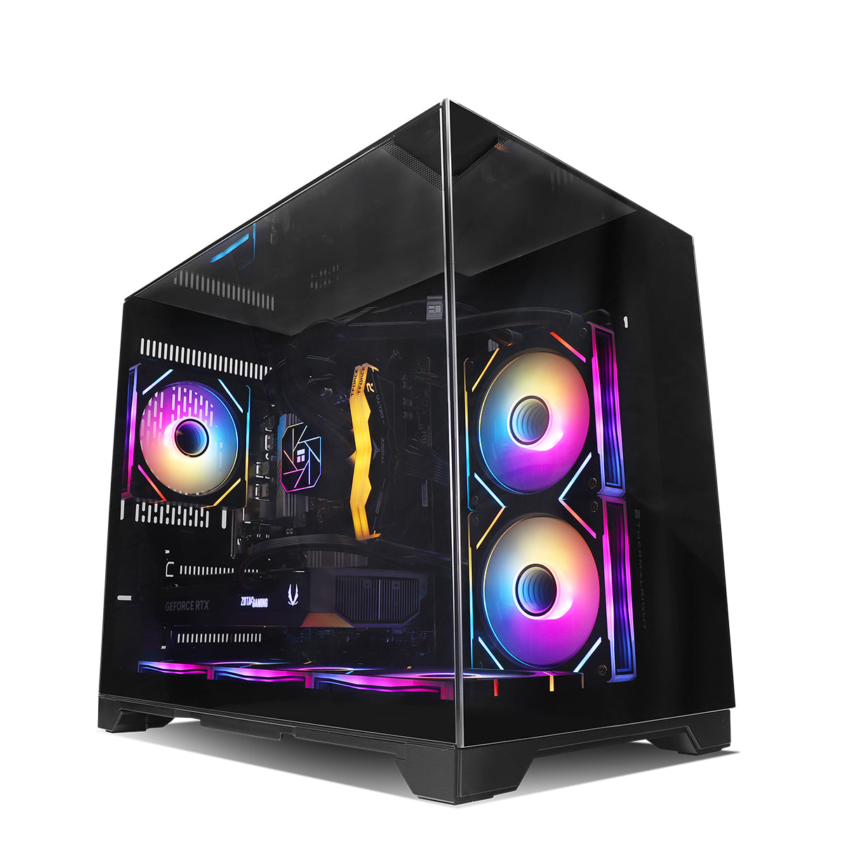 Neutrino ENCORE RTX 5060 Ti 8GB Ryzen 5 7400F Gaming PC - BLACK