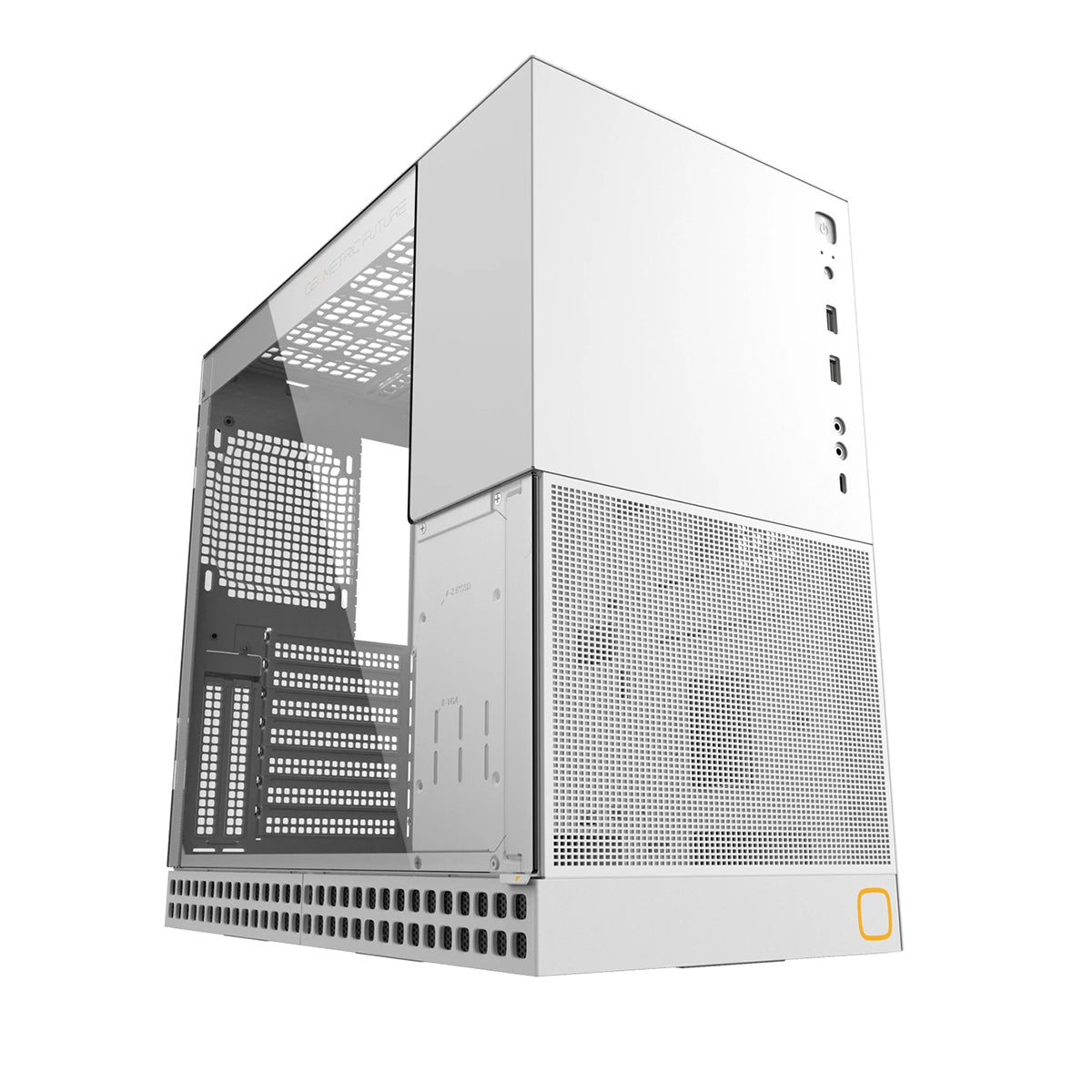 Geometric Future Model 4 King Arthur ATX Mid Tower Case - White
