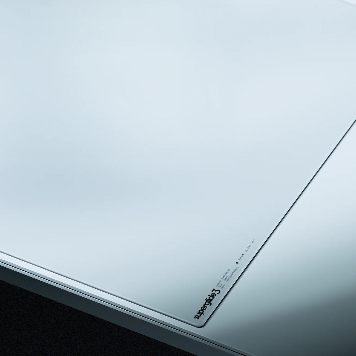 Pulsar Superglide v3 Glass Mouse Pad XL - White