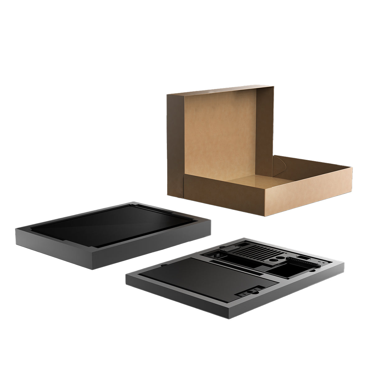 Ncase M2 Round Mini-ITX Aluminum Chassis Flatpack - Black