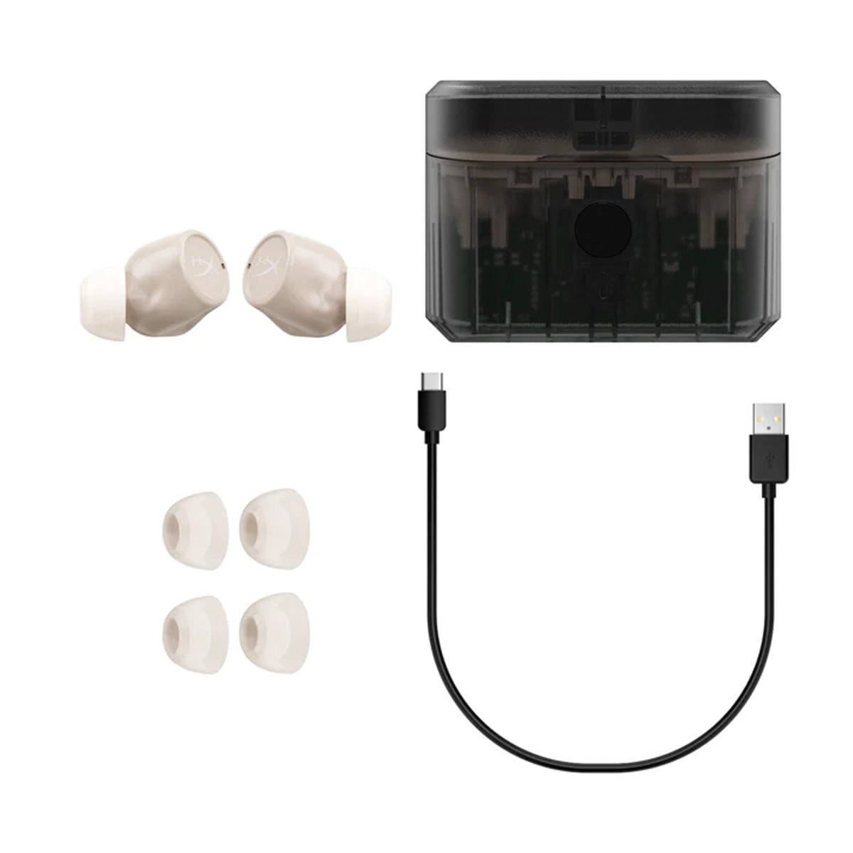 HYPERX Cirro Buds Pro True Wireless Tan Earbuds