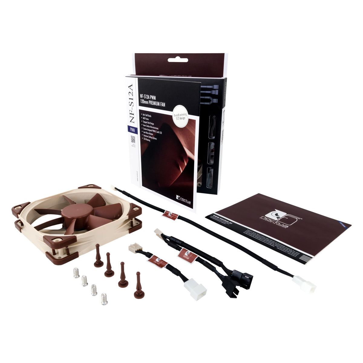 Noctua NF-S12A PWM 120mm 1200rpm Fan