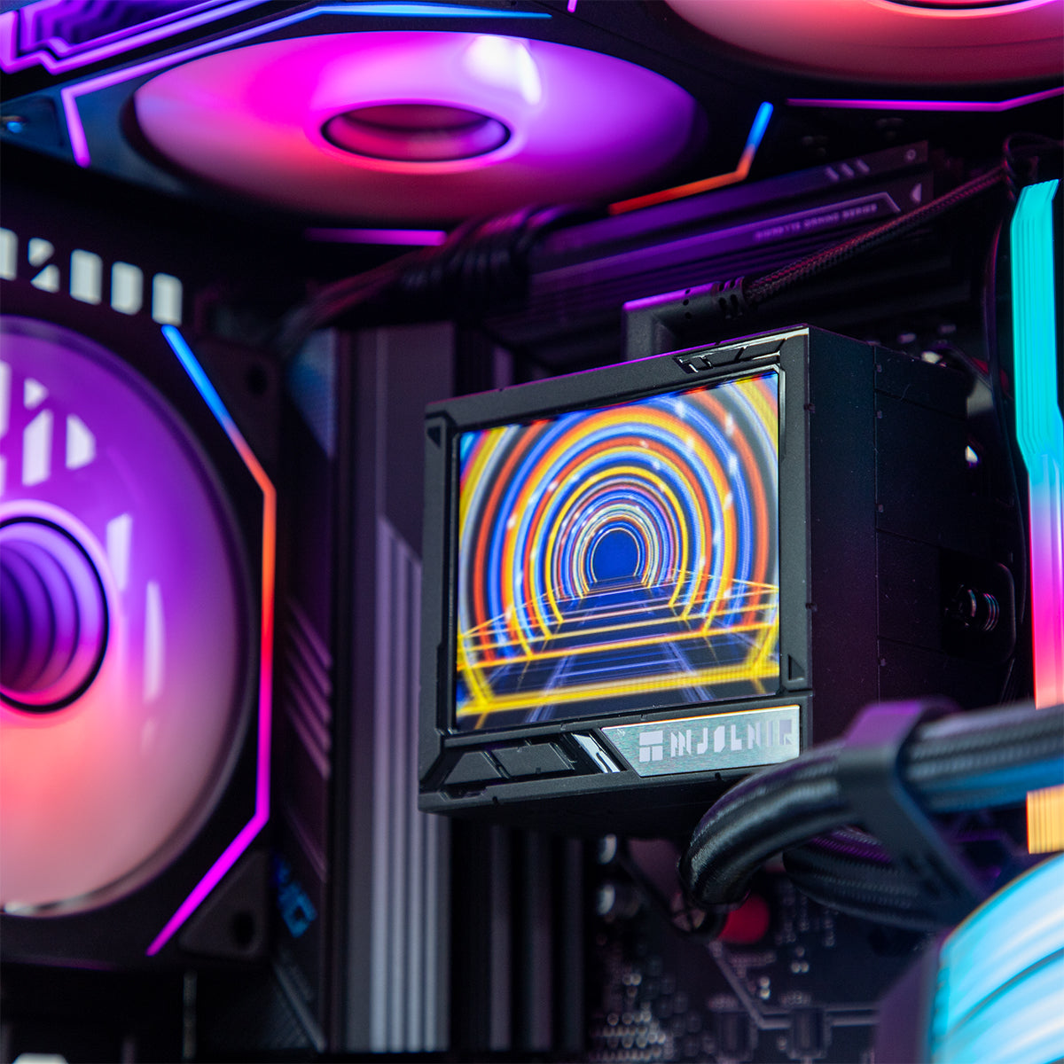 Abyssal RTX 5070 Ti Ryzen 7 9800X3D Gaming PC - BLACK