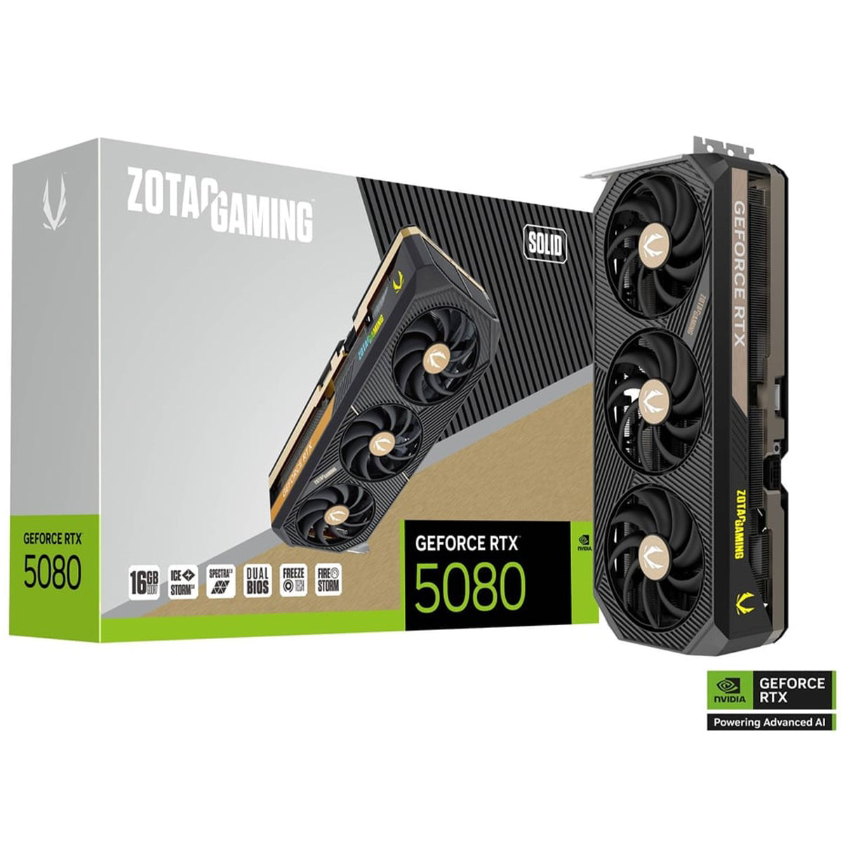 ZOTAC GeForce RTX 5080 SOLID 16GB Graphics Card