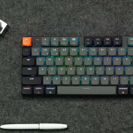 Keychron K1X TKL Low Profile RGB Wireless Mechanical Keyboard - K Pro Brown Switch