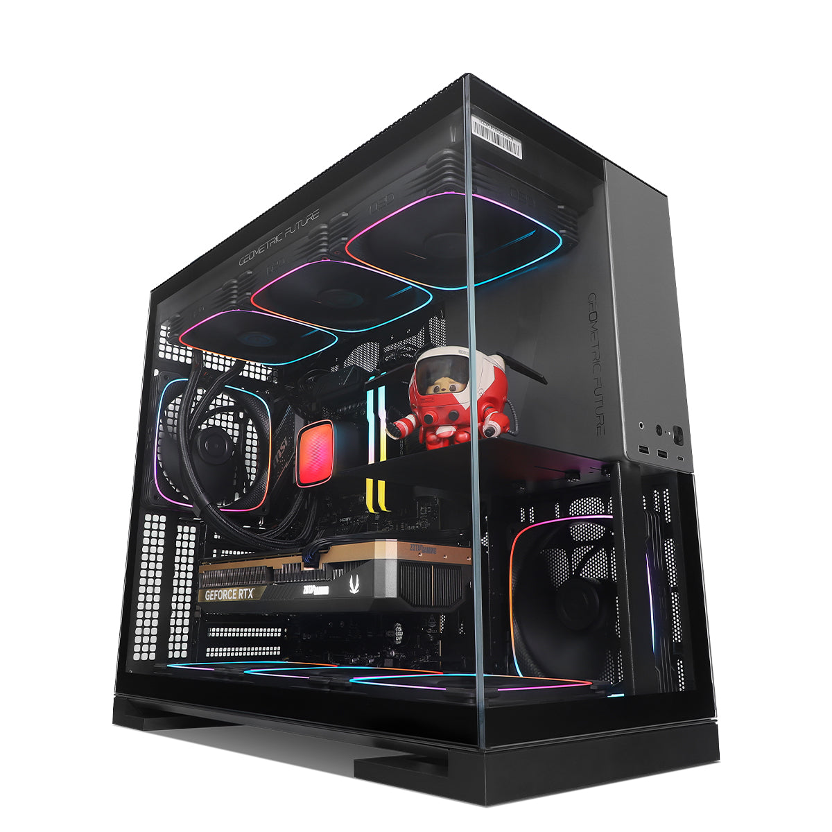 Catalyst RTX 5070 Ti Ryzen 7 9800X3D Gaming PC - BLACK
