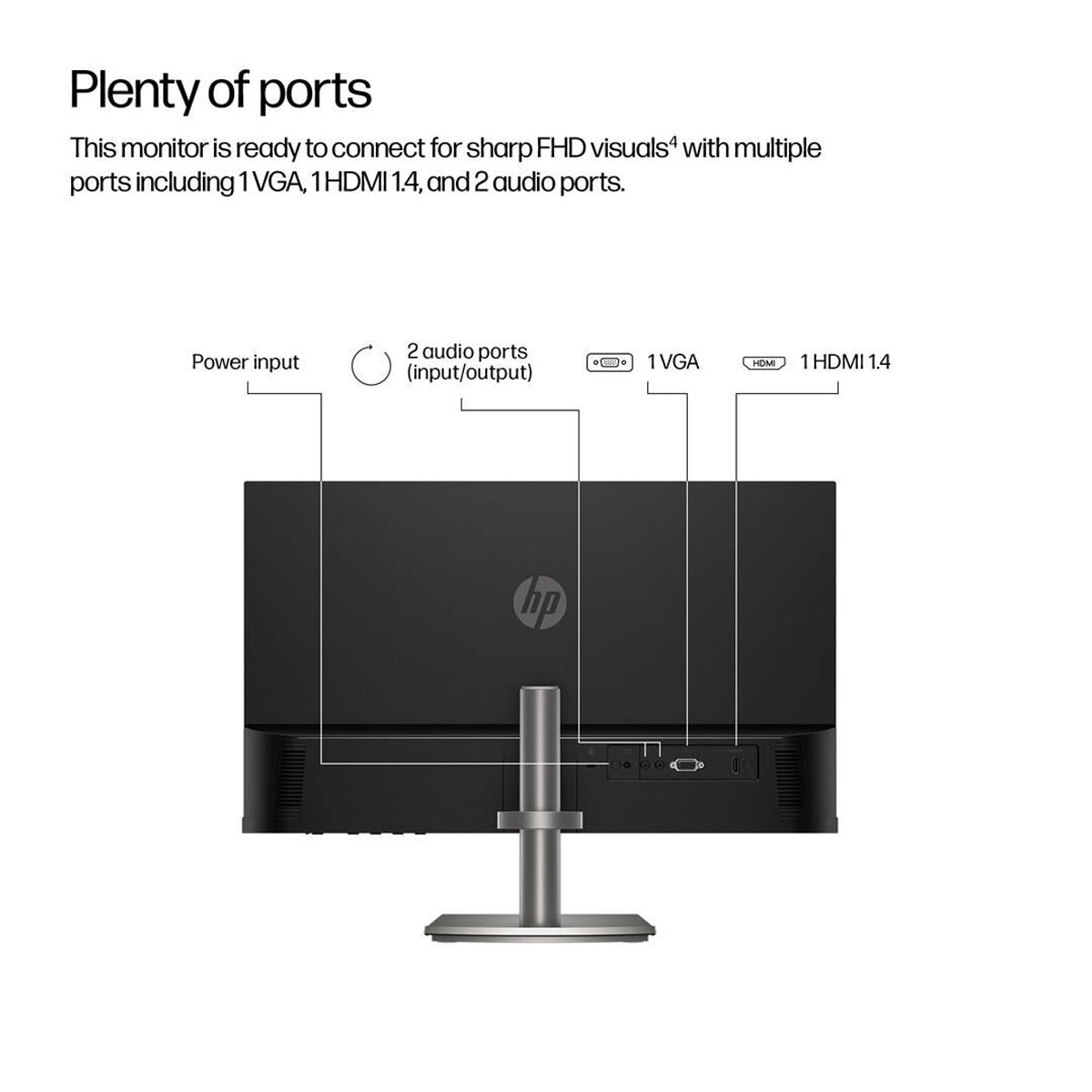 HP Series 5 Pro 524da 24'' FHD IPS 100Hz Business Monitor