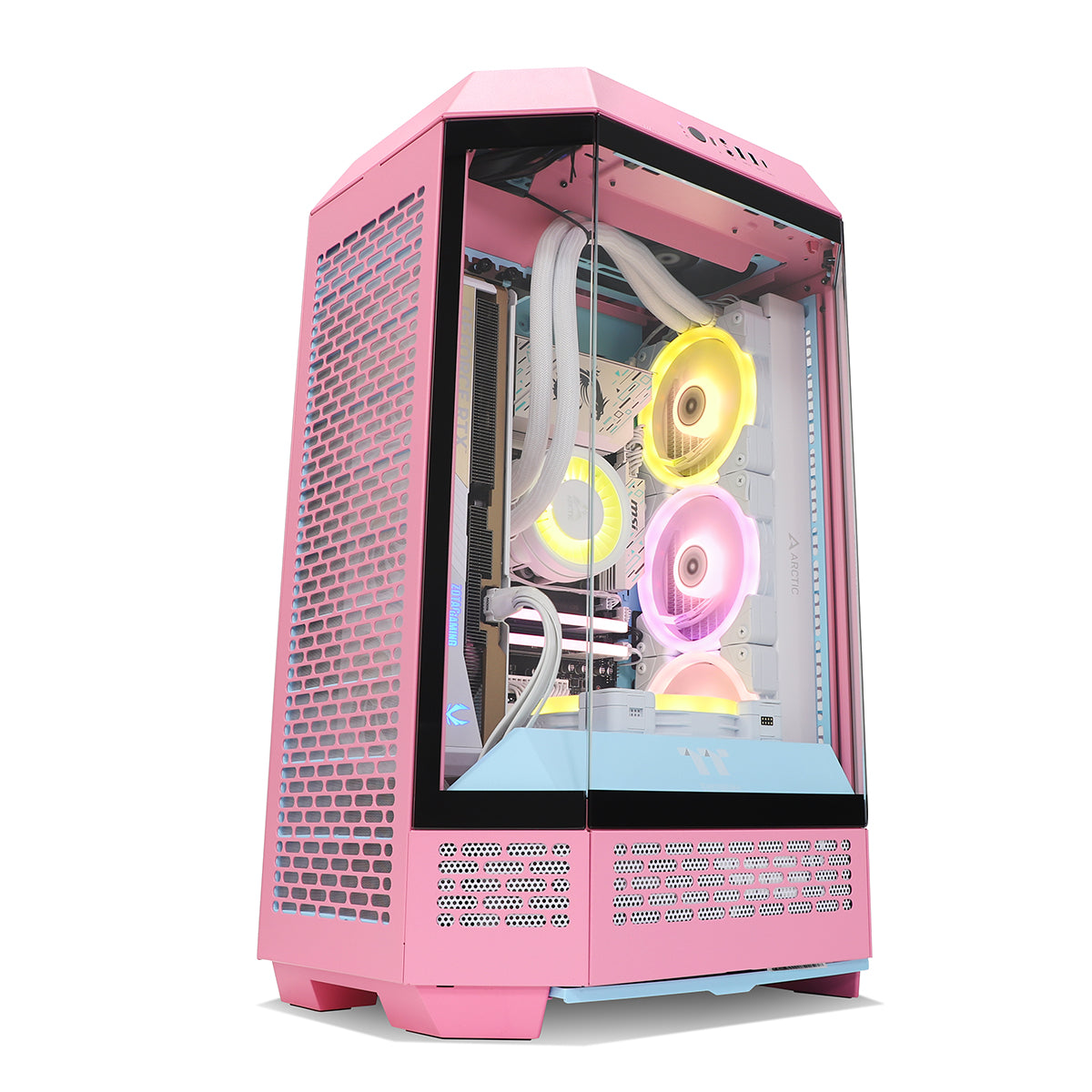 Pop RTX 5070 Ti Ryzen 7 7800X3D Gaming PC - PINK