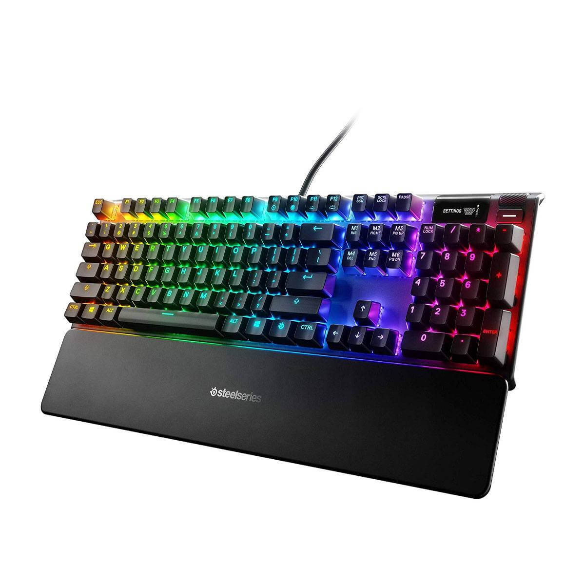 SteelSeries Apex 7 Full Size Mechanical Keyboard - Blue Switch