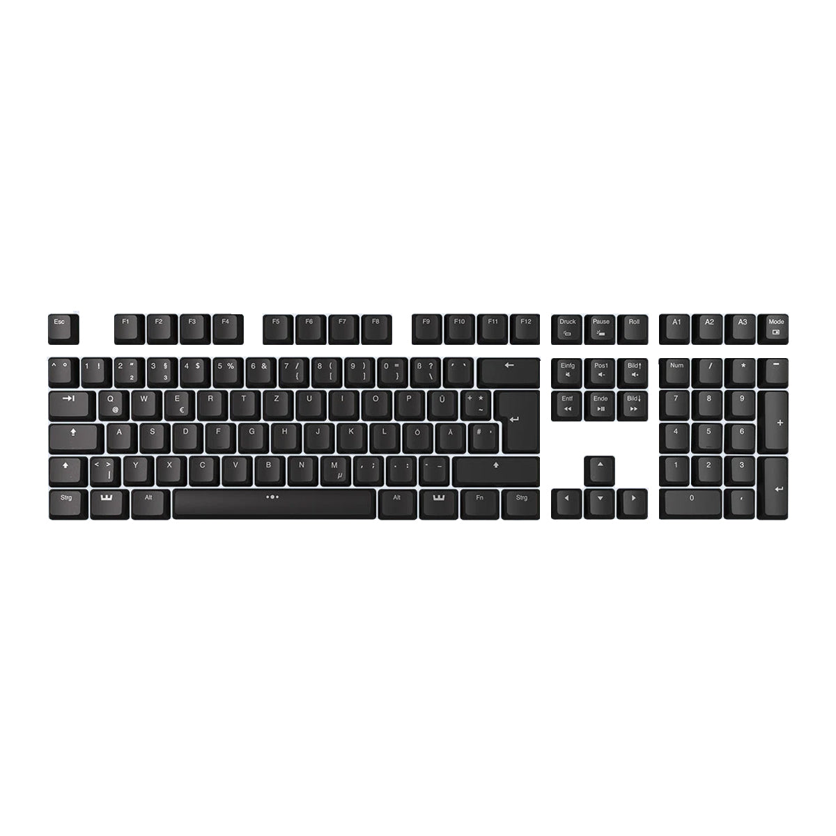 Wooting ABS OEM Profile Keycap Set ANSI - Black