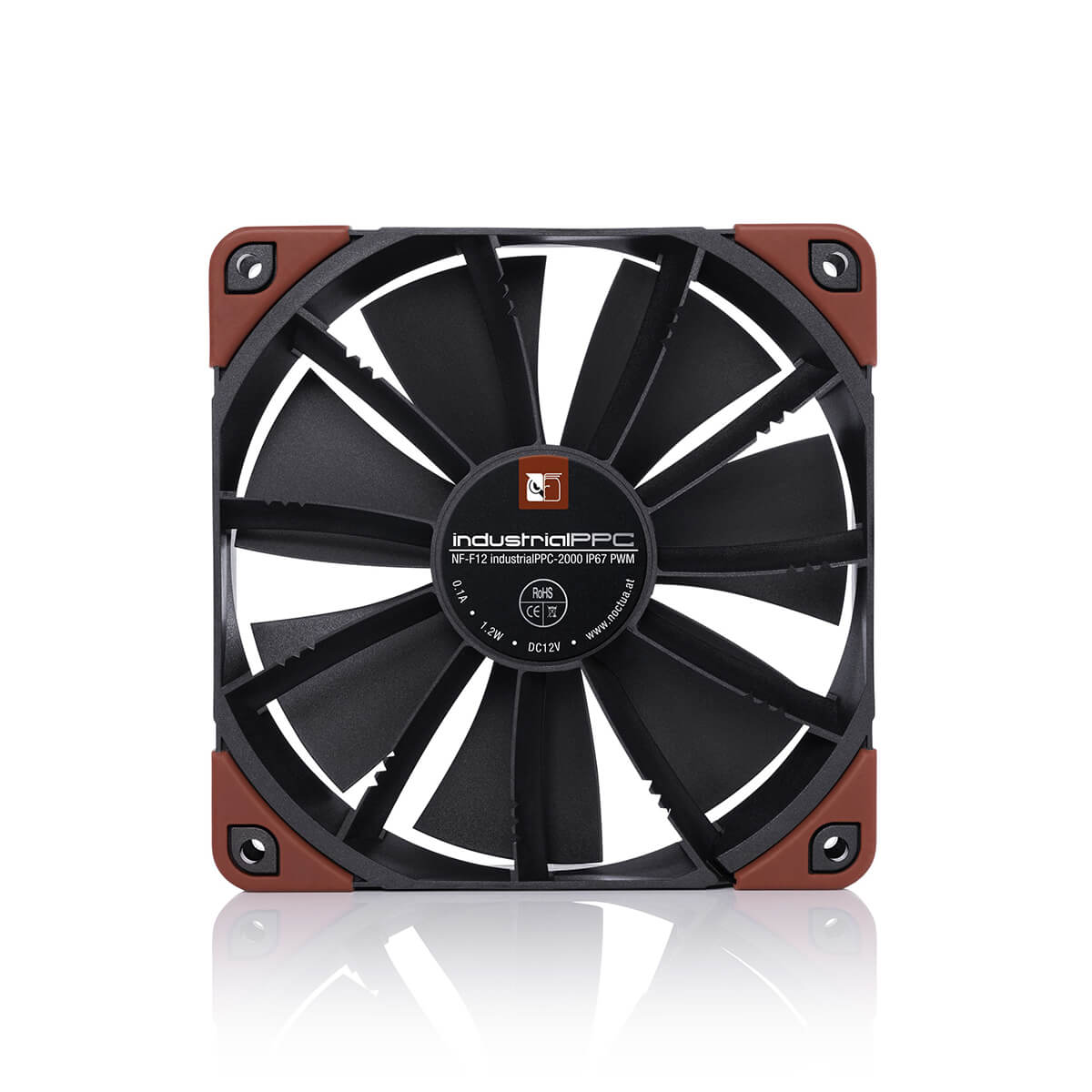 Noctua industrialPPC NF-F12 iPPC-2000 PWM 120x120x25mm 4-pin 2000rpm max IP67 Fan