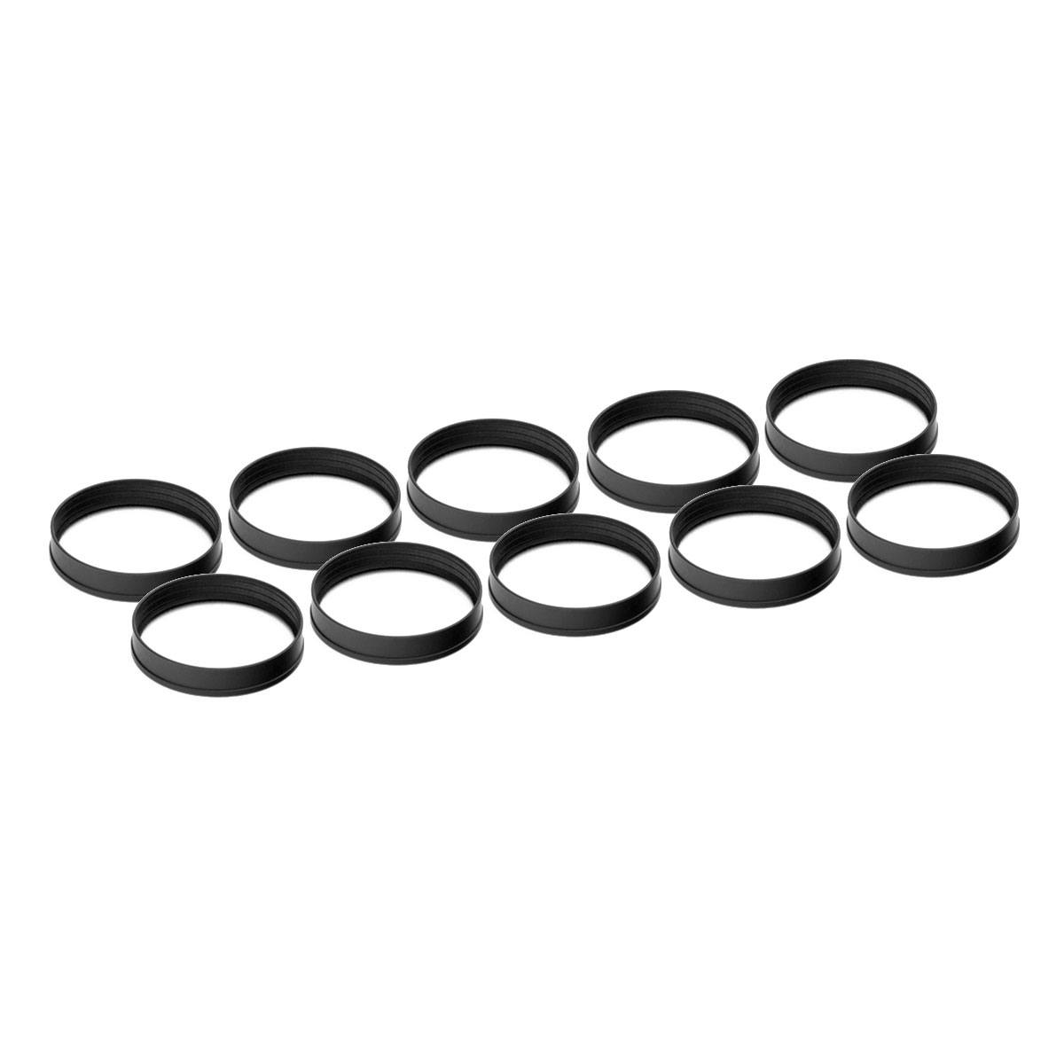 EKWB EK-Quantum Torque Color Ring 10-Pack HDC 12 - Black