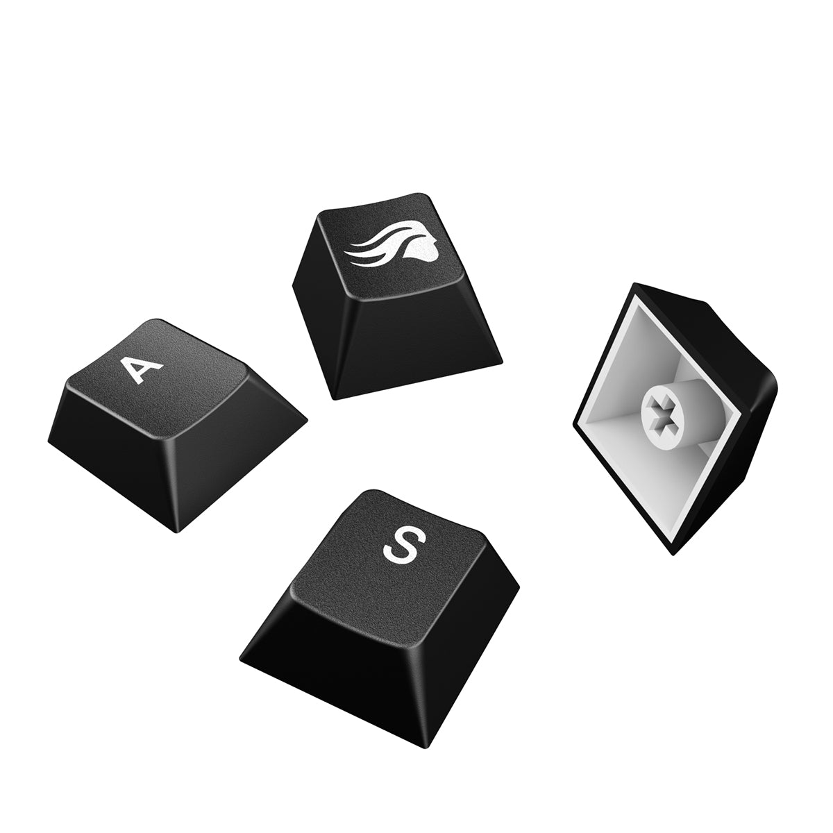 Glorious GPBT Basics Keycaps - Classic Black