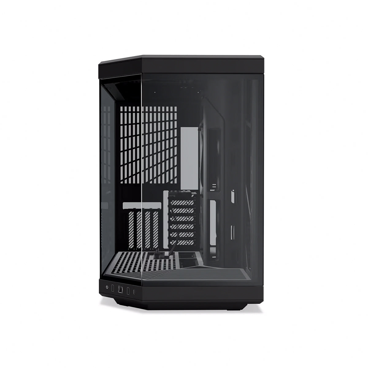 Hyte Y70 Tempered Glass Full Tower Case - Pitch Black