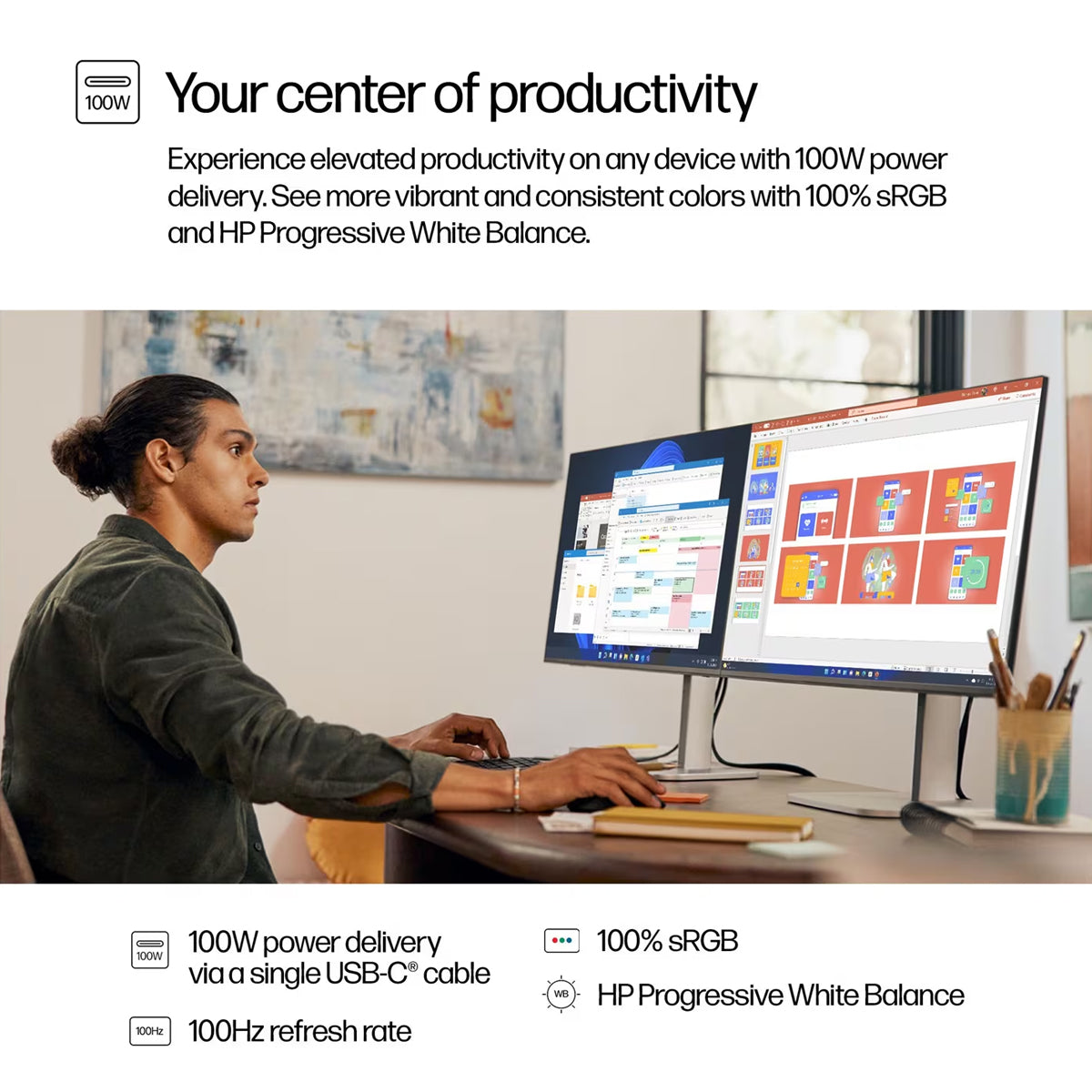 HP Series 5 Pro 27'' WQHD IPS 100Hz USB-C Business Monitor