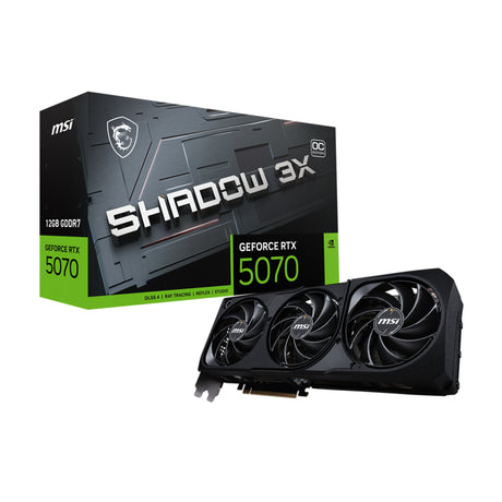 MSI GeForce RTX 5070 SHADOW 3X OC 12GB Graphics Card