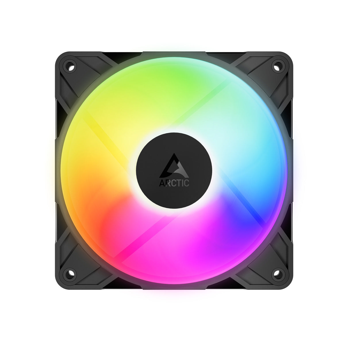 Arctic P12 PRO Reverse A-RGB 120mm Premium Cooling Fan Black - 3 Pack