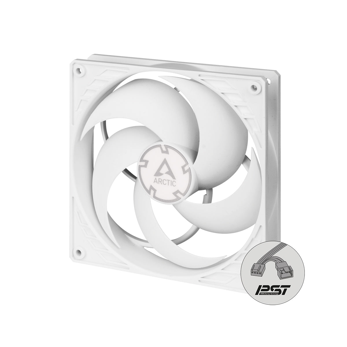 Arctic P14 PWM PST 140mm High Performance Fan - White