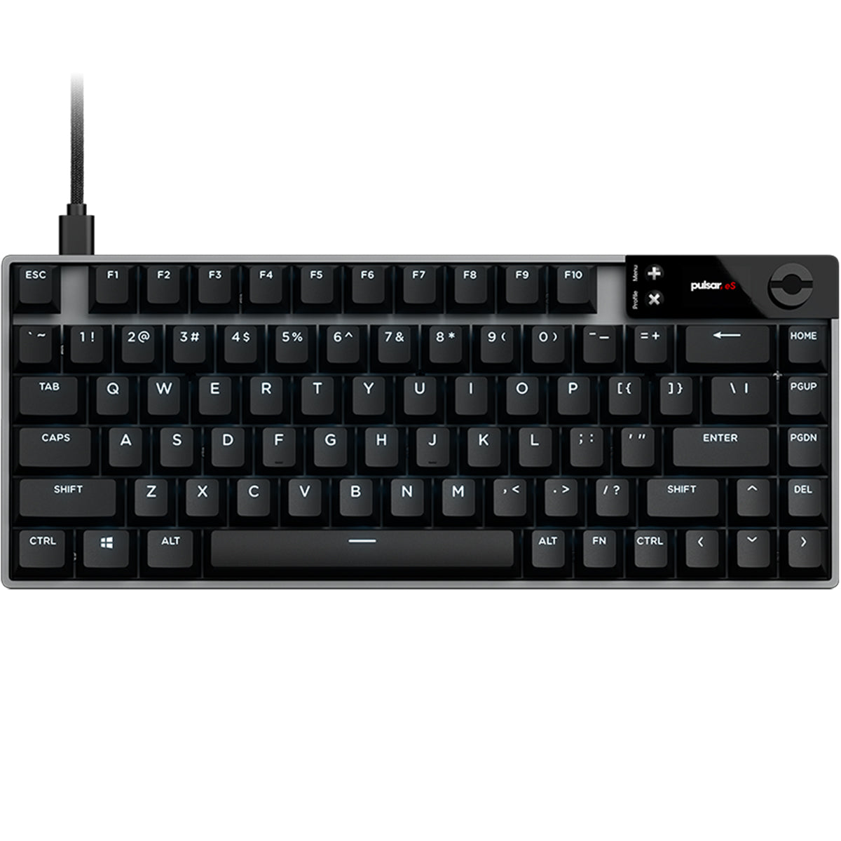 Pulsar eS HE 70 Magnetic Gaming Keyboard Linear Magnetic Switch - Black