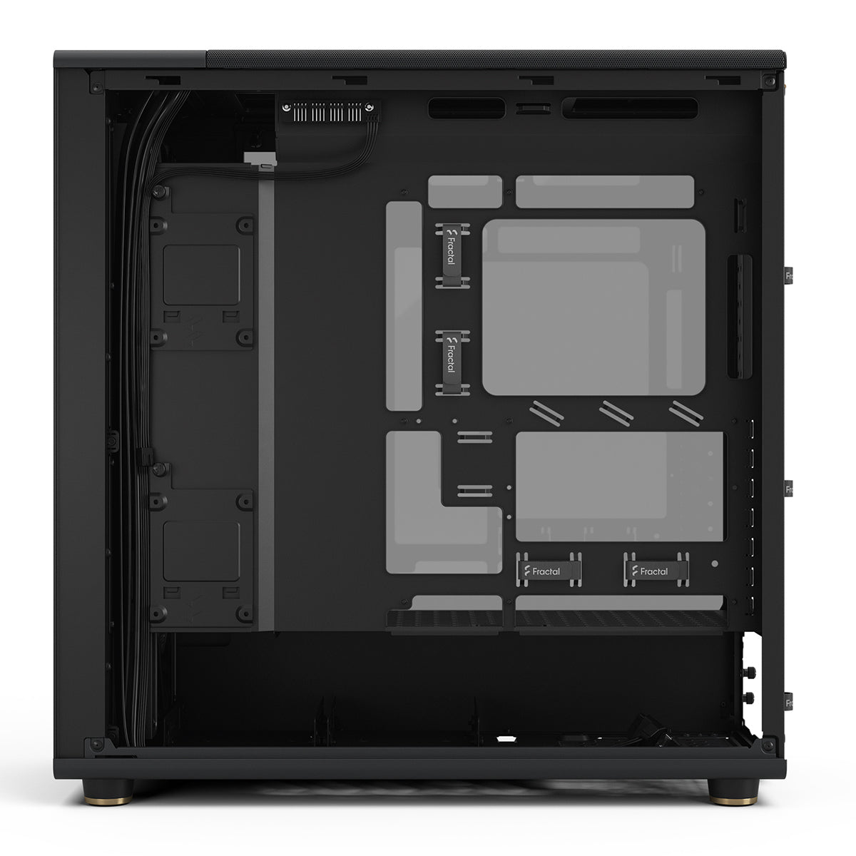 Fractal Design North XL RC Full Tower Case - Charcoal Black TG Dark