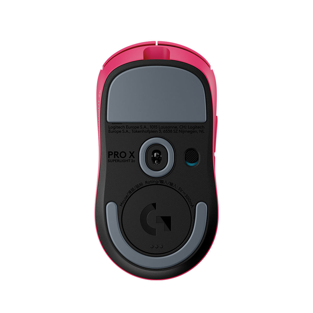 Logitech Pro X Superlight 2C Compact Wireless Gaming Mouse - Pink