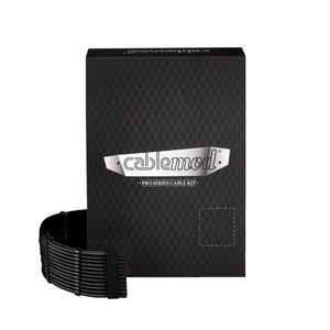 CableMod C-Series Pro ModMesh Sleeved 12VHPWR StealthSense Cable Kit Type 4 Black Label RMx/RMi - Black