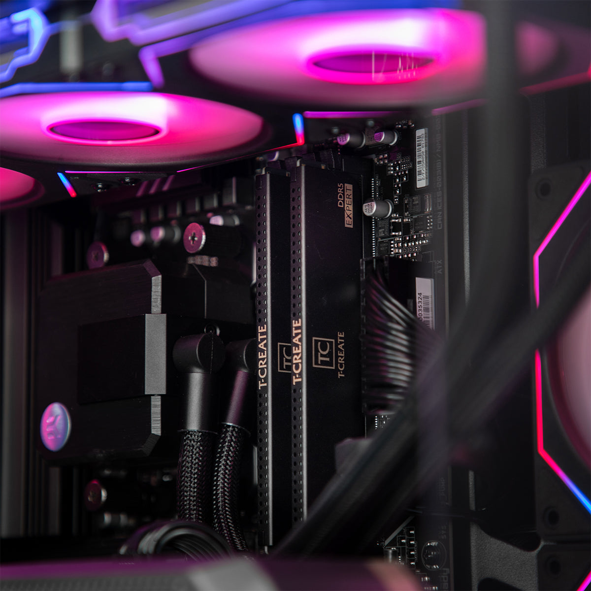 Entropy MASTER RTX 5070 Ti Ryzen 7 7800X3D Gaming PC - BLACK