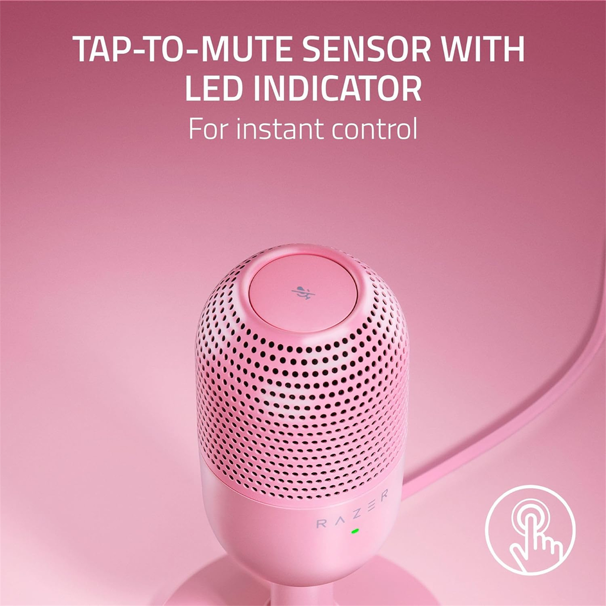 Razer Seiren V3 Mini USB Microphone - Quartz