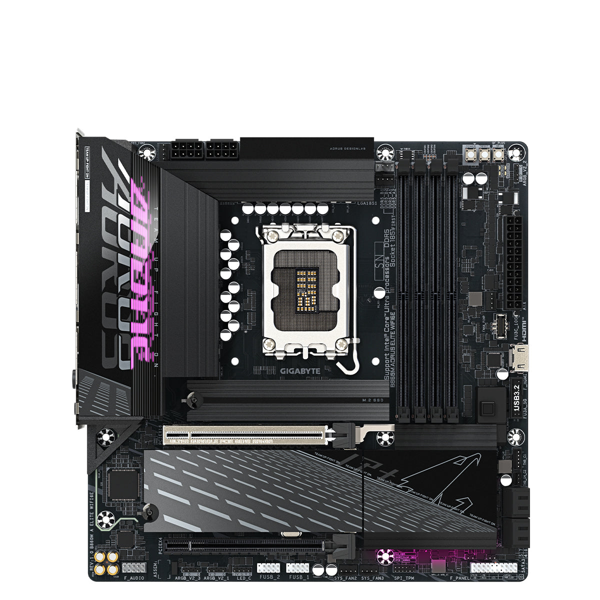 GIGABYTE B860M AORUS ELITE WIFI6E mATX Motherboard