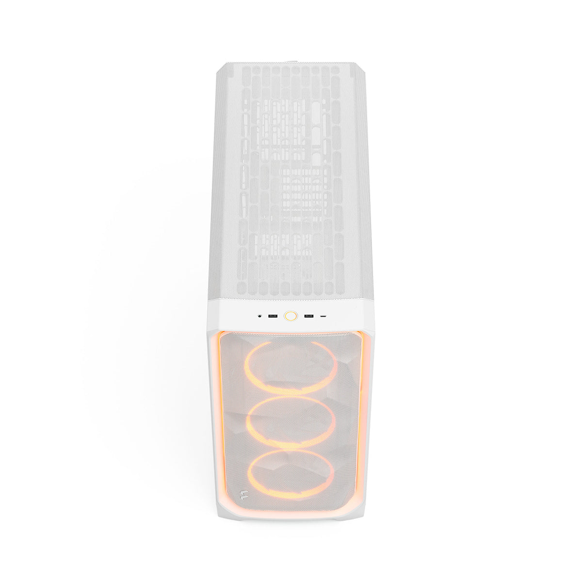 Fractal Design Meshify 3 XL Ambience Pro RGB Full Tower Case - White TG Clear Tint