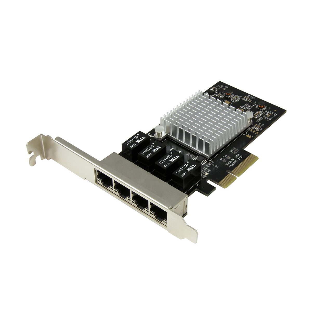 StarTech 4-Port Gigabit Ethernet Network Card - PCI Express, Intel I350 NIC