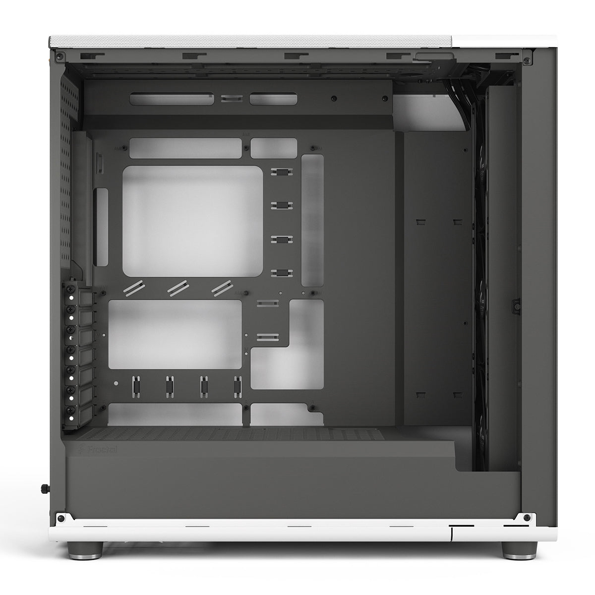 Fractal Design North XL RC Full Tower Case - Chalk White TG Clear
