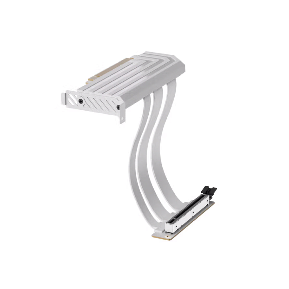 Hyte PCIe 5.0 Hyper Riser Cable - Snow White