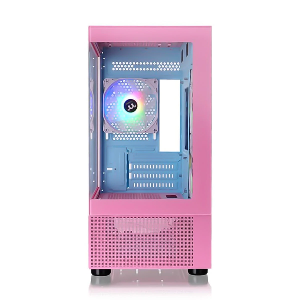 Thermaltake View 170 ARGB Tempered Glass Micro Case Bubble Pink Edition