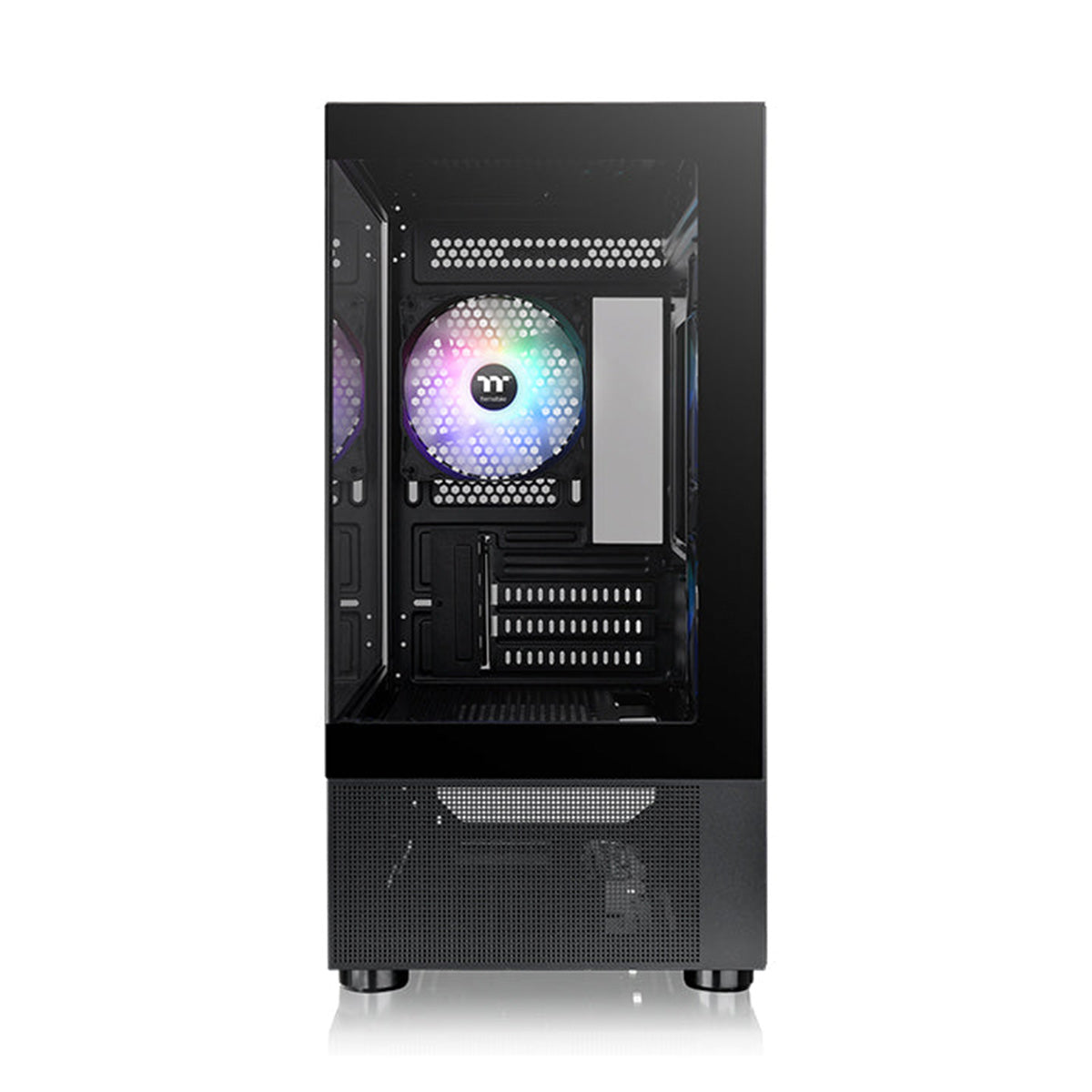 Thermaltake View 170 ARGB Tempered Glass mATX Micro Case - Black Edition