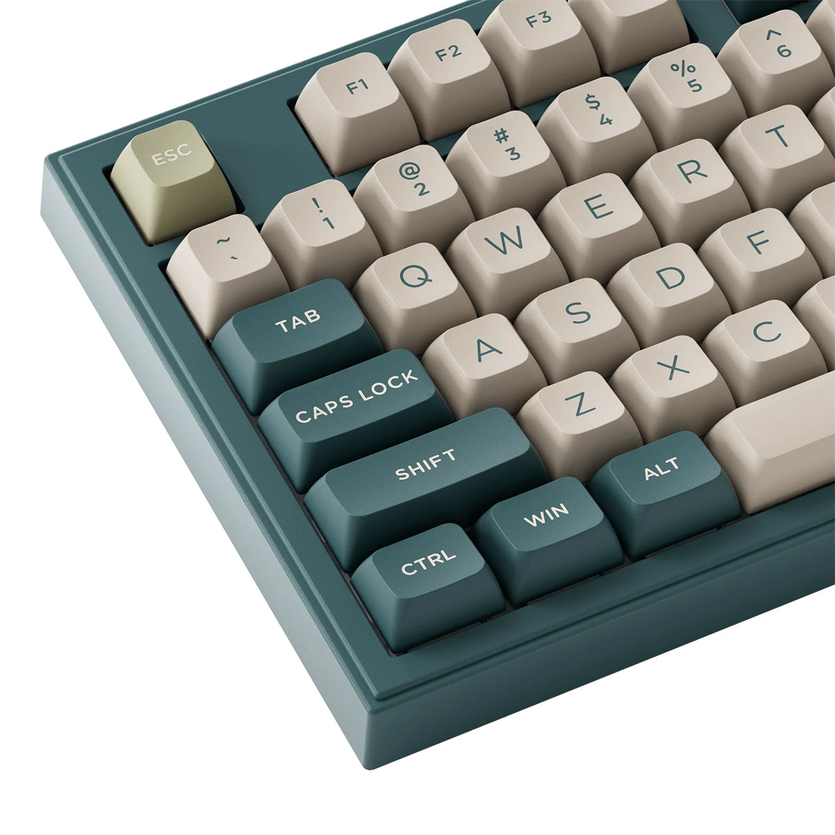 Akko 5098B Ink Green Compact 1800 LCD RGB Wireless Mechanical Keyboard - Ice Cream Pink Switch
