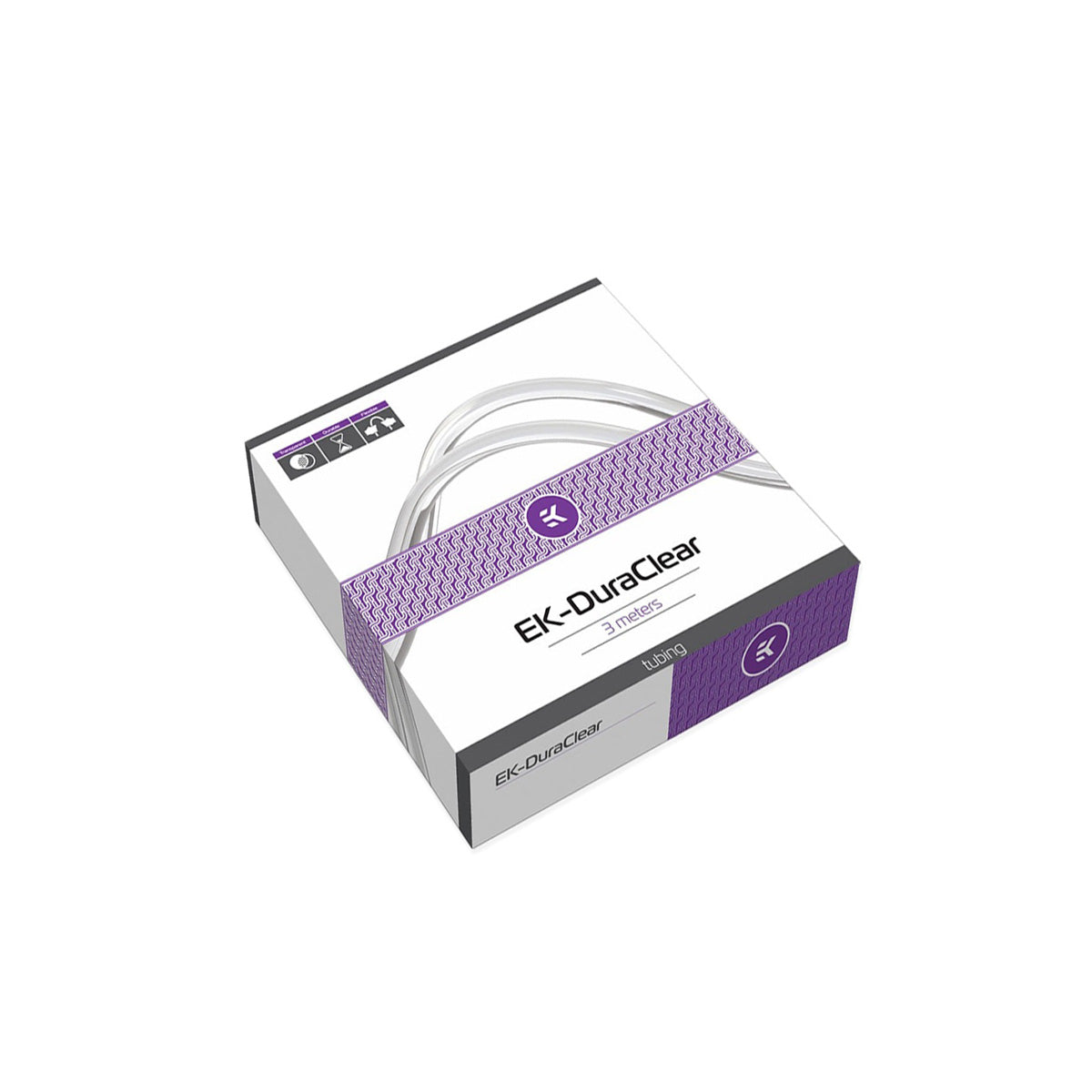 EKWB EK-DuraClear 3/8"ID x 1/2"OD 3M Retail (3831109850961)