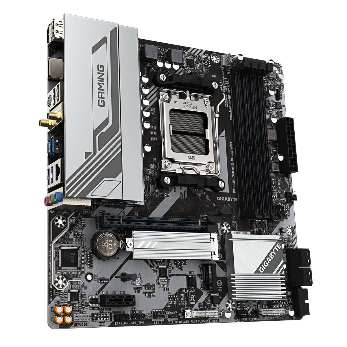Gigabyte B650M GAMING PLUS WIFI mATX Motherboard