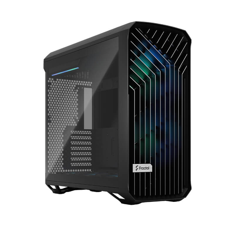Fractal Design Torrent RGB Mid Tower Case - Black TG Light Tint