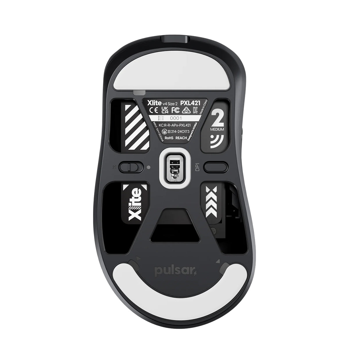 Pulsar Xlite v4 Wireless Gaming Mouse - Black