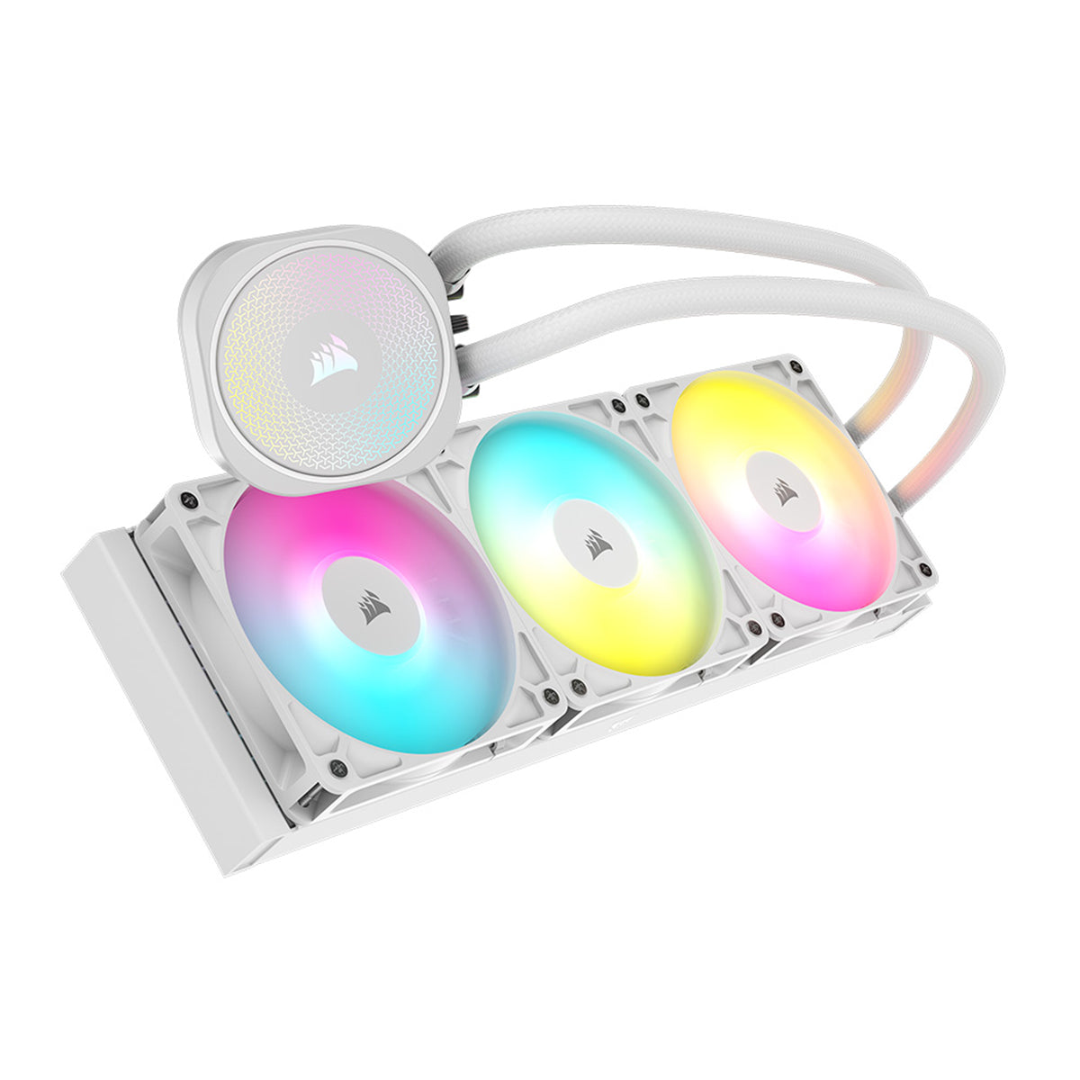 Corsair NAUTILUS 360 ARGB White 360mm AIO Liquid CPU Cooler