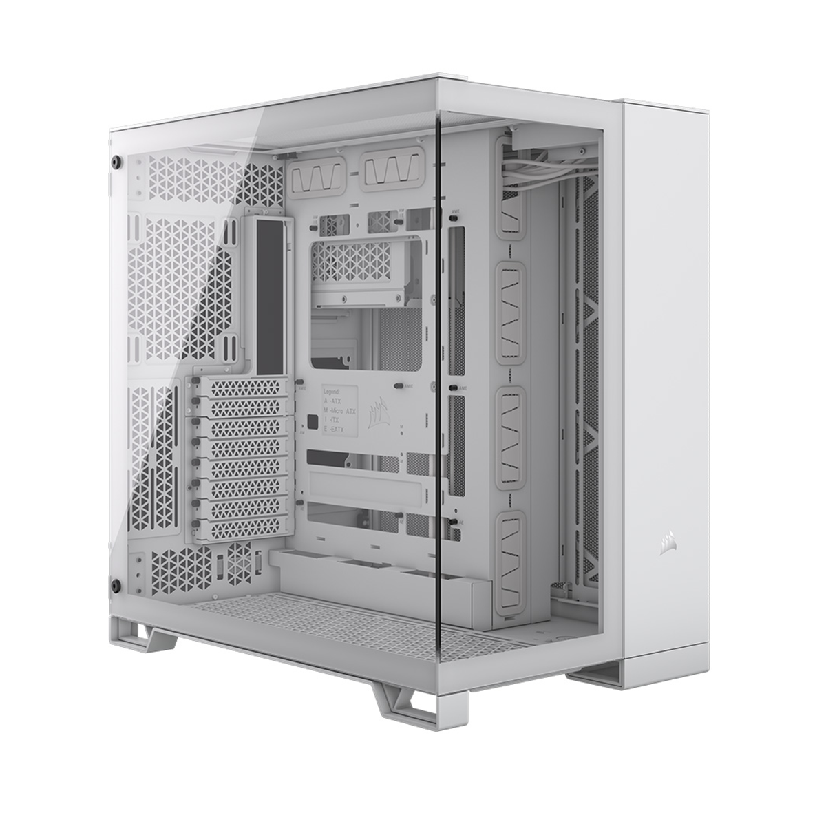Corsair 6500X Mid Tower Case - TG White