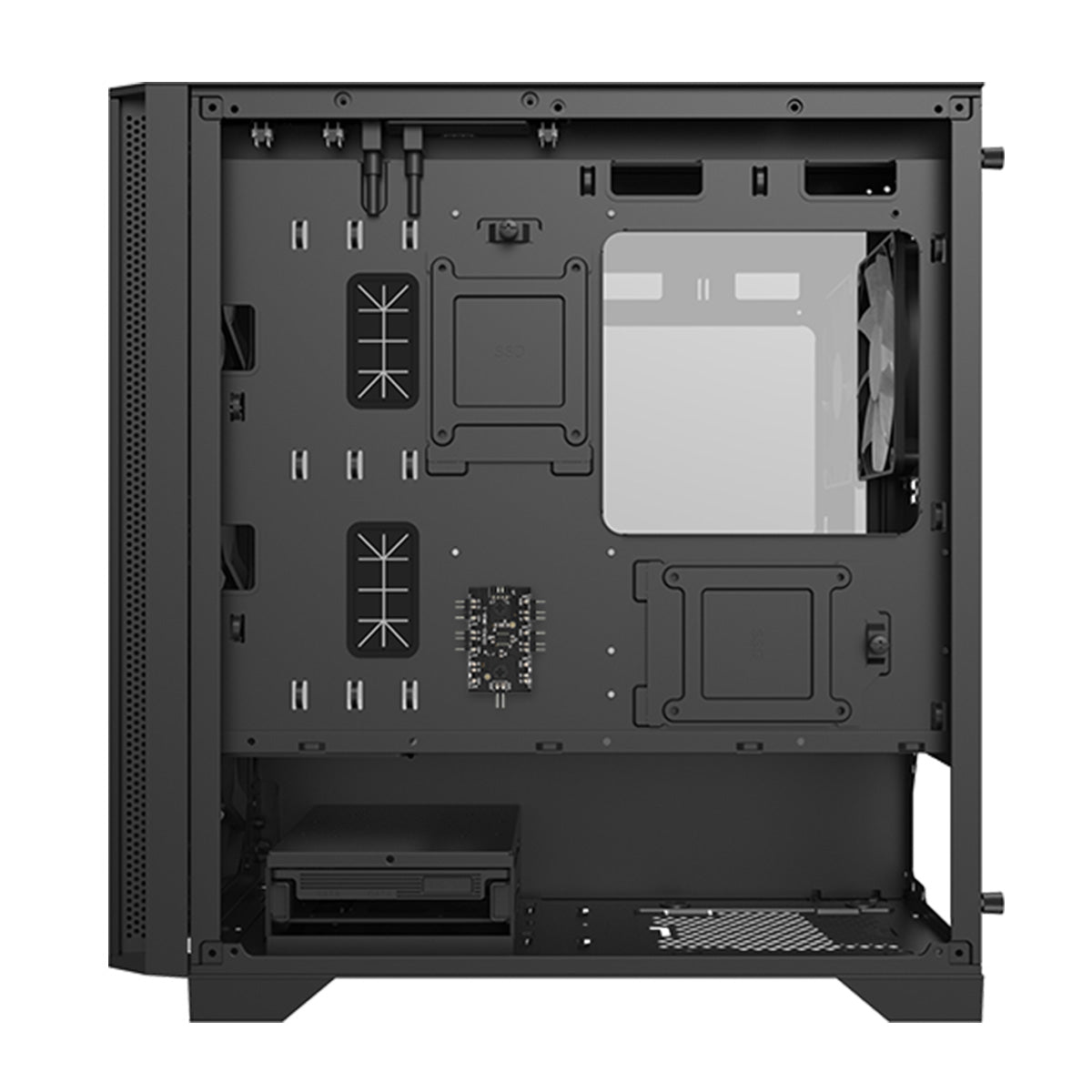 MONTECH AIR 100 ARGB Micro ATX Case - Black